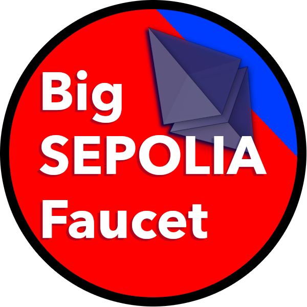 Big Sepolia Faucet Logo